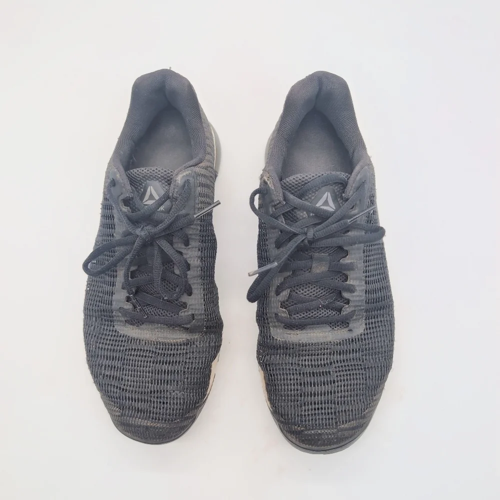 Reebok Speed TR Flexweave Sz 9 Black Athletic Shoes